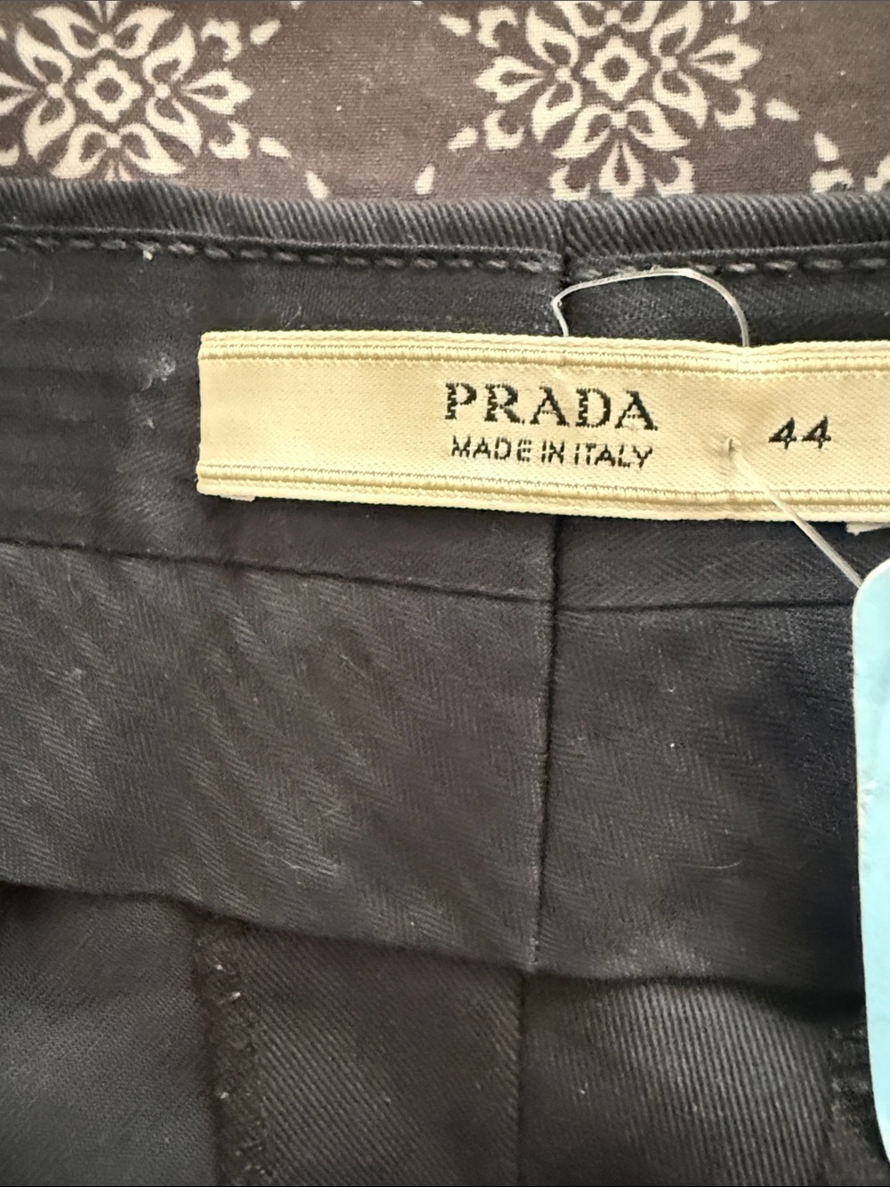 Prada Men's Black Dress Pants - Straight Leg - Picture 10 of 14